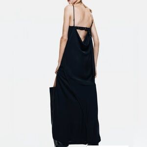 NWT H&M Edition A/W 2025 Belt-Detail Strappy Dress(Black) Medium SOLD OUT